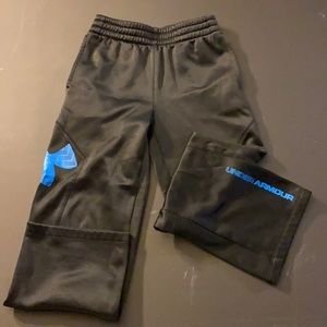 Under Armour, Black, Boys Youth Size 7, Pants
